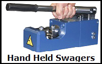 hand held wire rope swagers